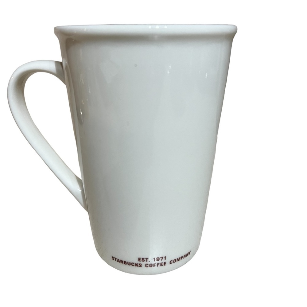 Starbucks 2010 Tall 12 ounces Ceramic Coffee Mug - Picture 2 of 4